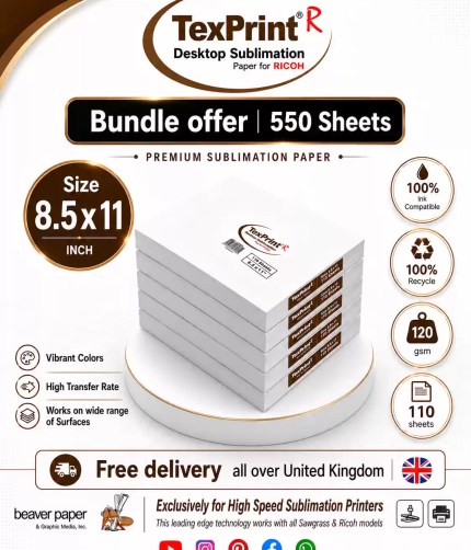 texprint r 8.5x11 sublimation paper bulk offer _1