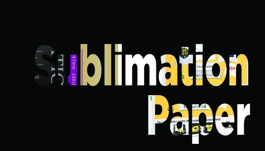 sublimation paper banner