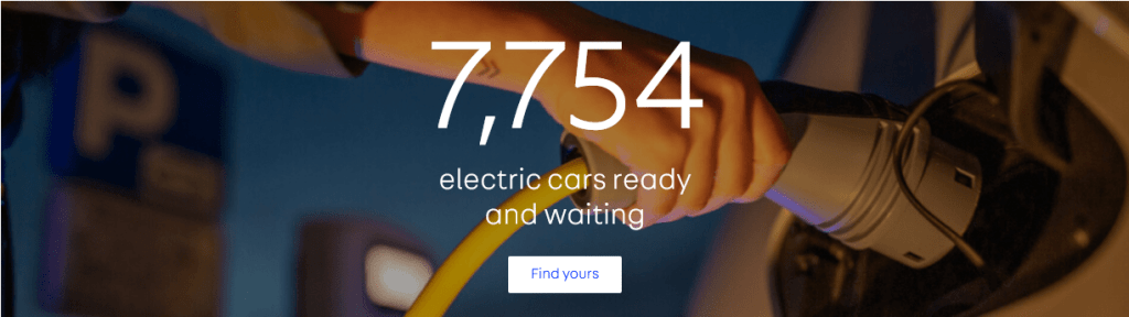 7754 electric cars ready and waiting