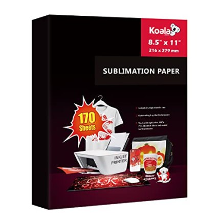 Koala Sublimation Paper |170 sheets | 8.5x11 | 105g
