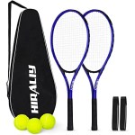 HIRALIY Adult Recreational 2 Players Tennis Rackets