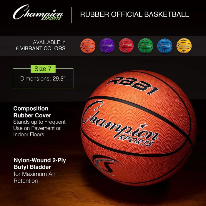 Champion sports basketball
