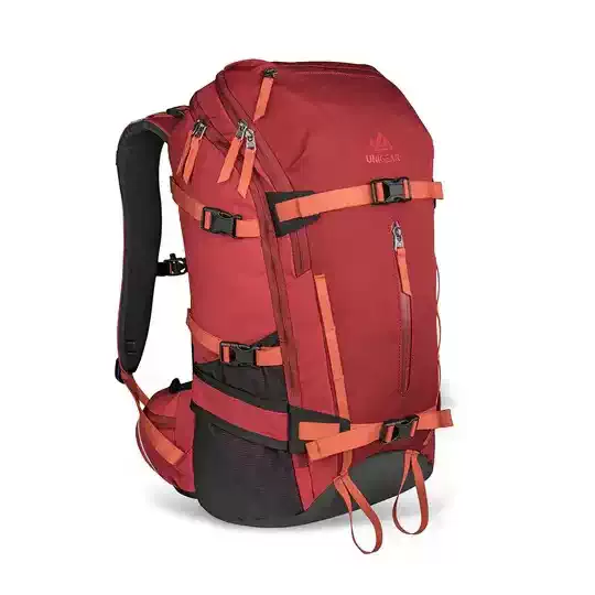 Red Tactical Hiking Backpack Waterproof Outdoor Travel Backpack