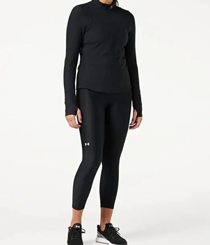 Under Armour Women's HeatGear High No-Slip Waistband Ankle Leggings