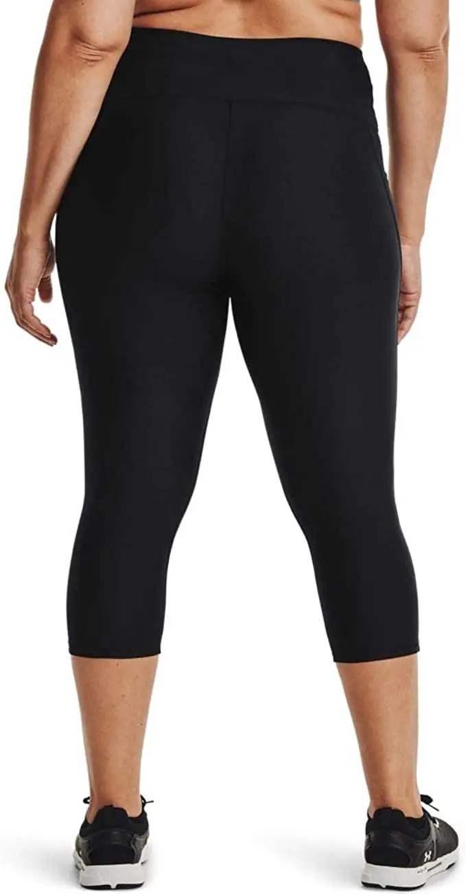 Under Armour Women's HeatGear High Waisted No Slip Ankle Leggings 001 Under Armour Women's HeatGear High Waisted No Slip Ankle Leggings