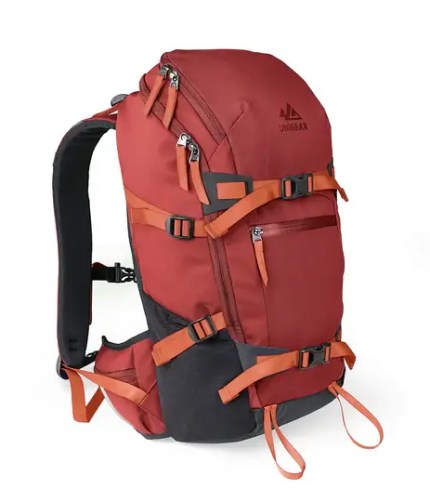 22L Ski Backpack - Red