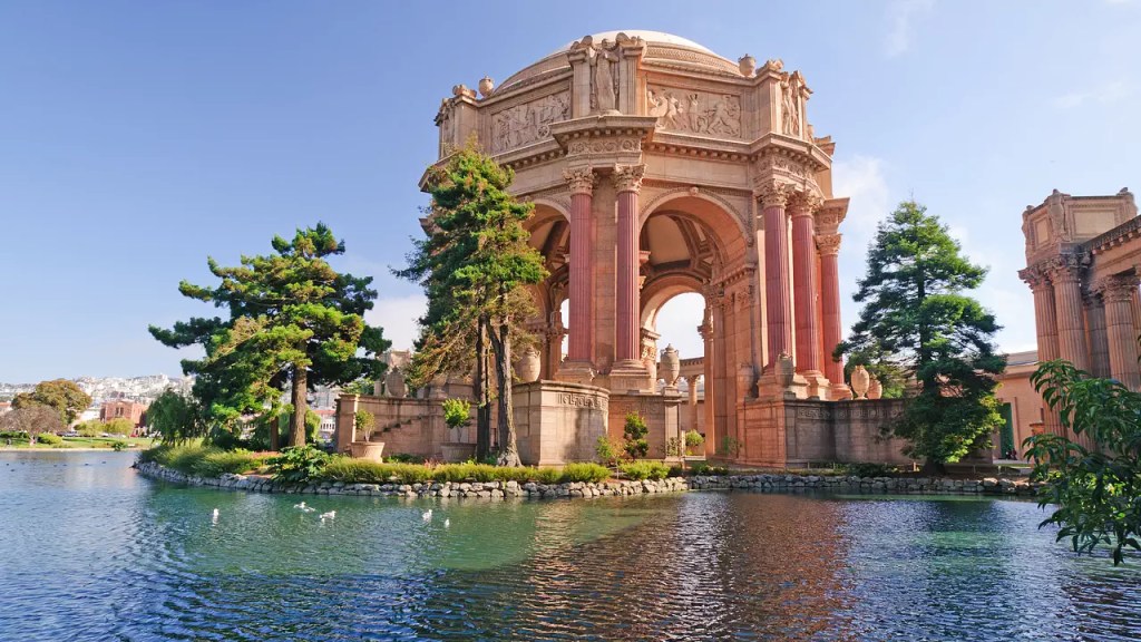 Palace of fine arts in SAN FRANSISCO