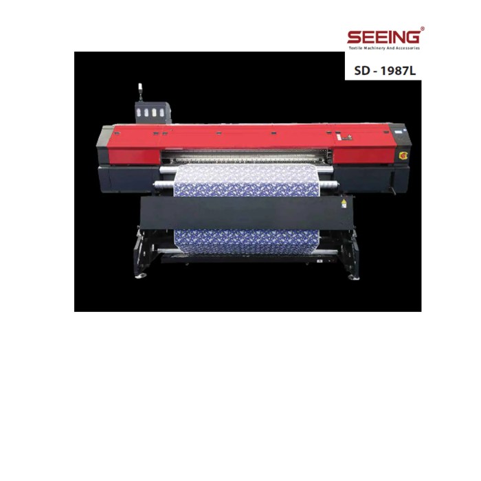 Seeing Sublimation printer 8 head