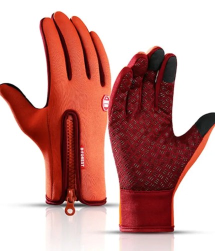 Markerway winter gloves - orange