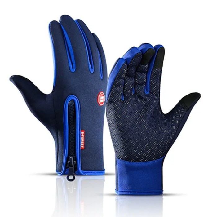 Markerway winter gloves - blue Markerway winter gloves - blue