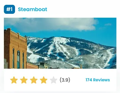 Steam Boat Top Rated Ski Resorts in Colorado