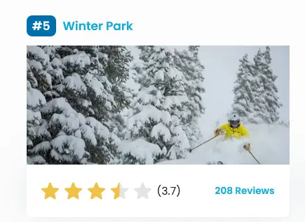 Winter Park Top Rated Ski Resorts in Colorado
