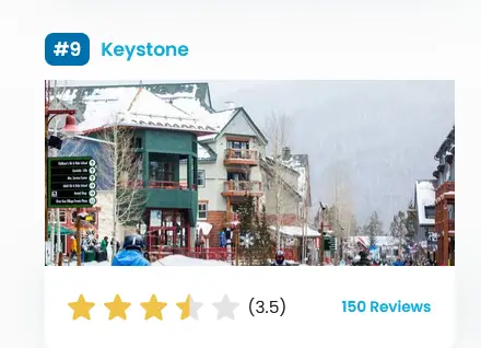 Keystone Top Rated Ski Resorts in Colorado