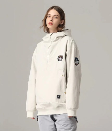 Women's Fleece Snow Hoodies_1