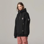 Women's Fleece Snow Hoodies_3