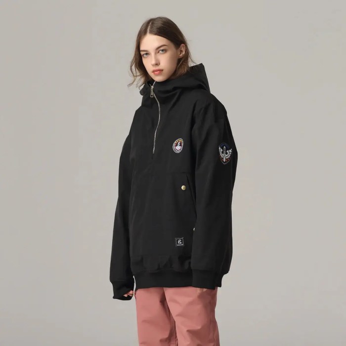 Women's Fleece Snow Hoodies_3