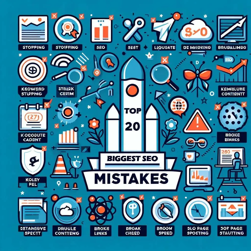 Top 20 Biggest Mistakes in SEO