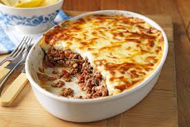 Moussaka a traditional dish of Greece