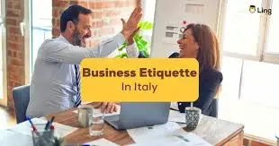 Business etiquette in Italy
