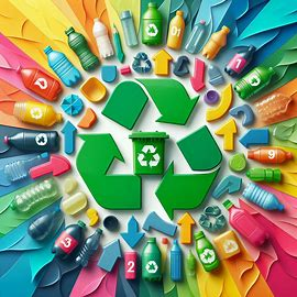 The plastic recycling symbols