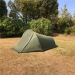 2 person tent shown with camping mats for tents and a trekking rucksack.