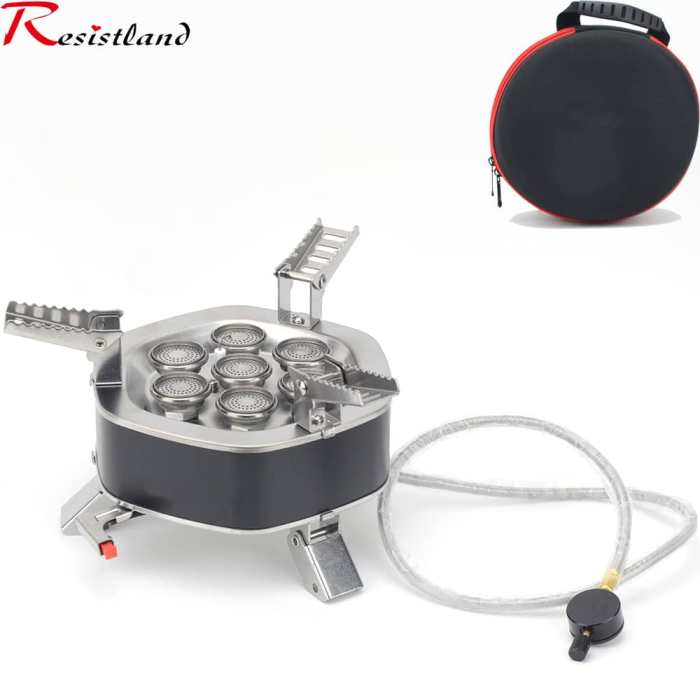 6800W 12800W 18000W Portable Outdoor Stove Camping Gas Stove