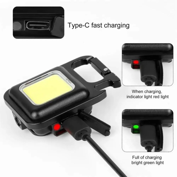 COB LED Mini Flashlight