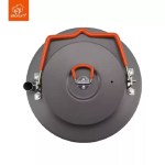 The energy saving kettle packed inside its mesh travel bag for easy transport.