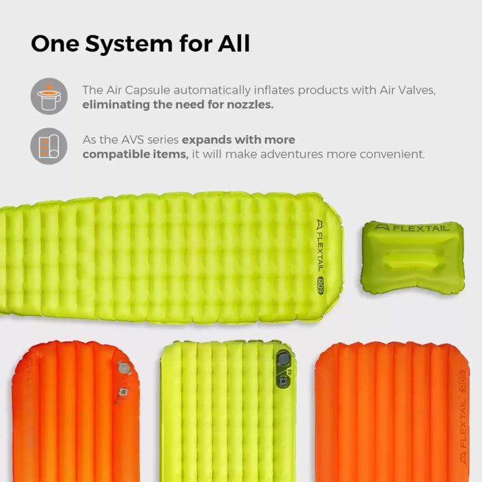 Water-resistant test on the 40D nylon surface of the ultralight inflatable mattress.