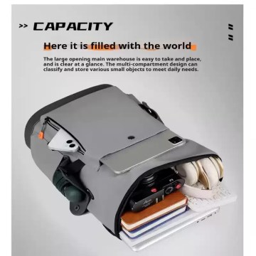 Tactical bag style simple rucksack for outdoor sports.