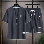 Men’s Korean fashion summer sportswear set