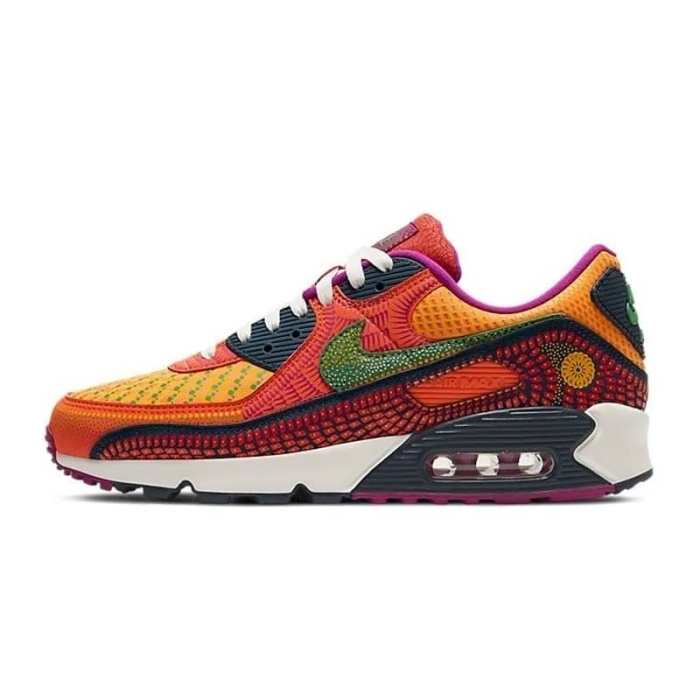 Nike Air Max 90 AirMax Dia de los Muertos Running Shoes Classic
