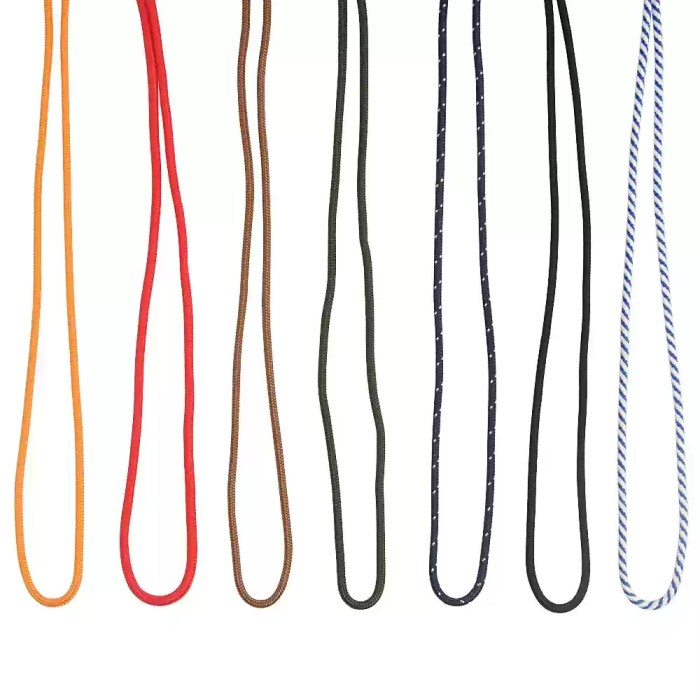 Lanyard bracelet cord being used for DIY crafts during a picnic.