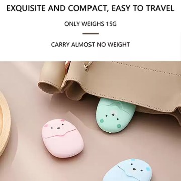 Three different colored cases of fragrance foam soap sheets representing the 150pcs total count.