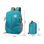 Portable sports rucksack for travel and fitness.