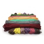 100-meter spool of 3mm solid parachute cord in a tactical olive green color.