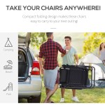 utsunny 3pcs Folding Zero Gravity Chairs Sun Lounger Table Set – Black