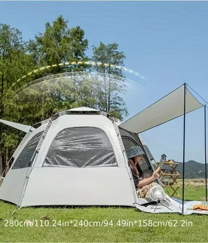 Quick setup pop-up tents