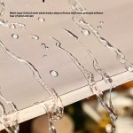 High-quality air valve and reinforced beam on a 4 person inflatable tent.