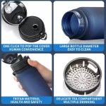 Portable leakproof drinkware used during travel and fishing missions.