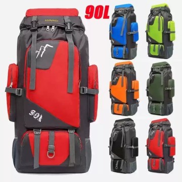 90L large capacity leisure sports bag for mountaineering.
