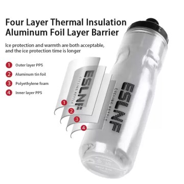 Squeeze mug for outdoor sports, running, and climbing adventures.