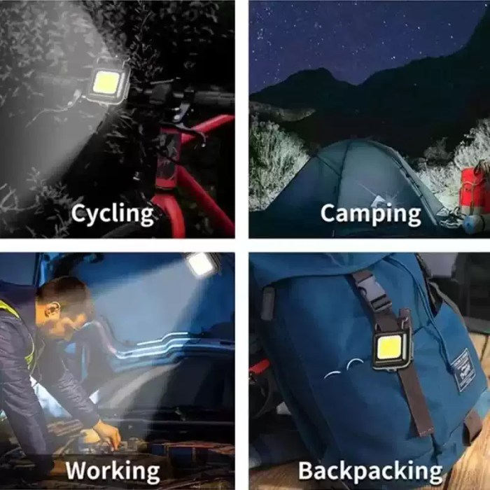 Versatile EDC light for backpacking and emergency traveling.