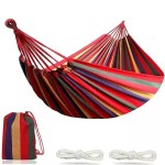 Durable travel swing chair with bag.