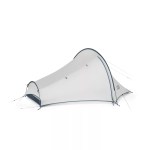 Daban trekking tent shown with a hiking rucksack and poles to demonstrate its role in a complete outdoor camping kit.