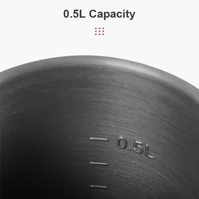 High-efficiency heat exchanger on the base of a camping pot.