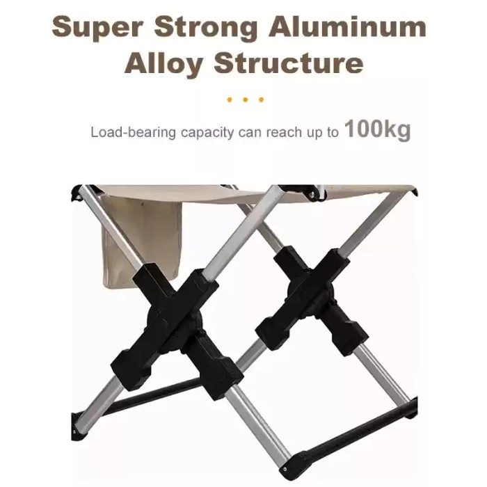 Compact director's chair folded flat for travel storage.