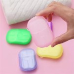 Disposable hand soap paper sheets for outdoor sports and backpacking.