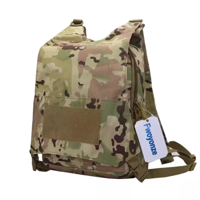 Tactical backpack for hunting and climbing missions.