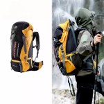 Outdoor hiking backpack for mountaineering.